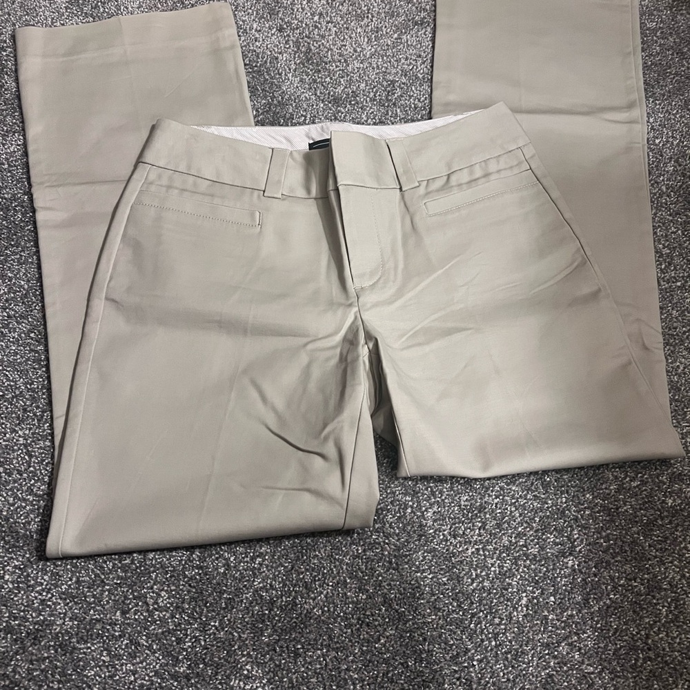 GAP Curvy Dress Pants - Light Khaki
